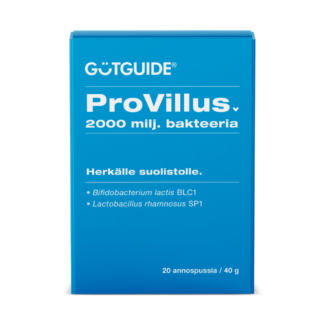 GutGuide-ProVillus-bakteeerilisä-herkälle-suolistolle