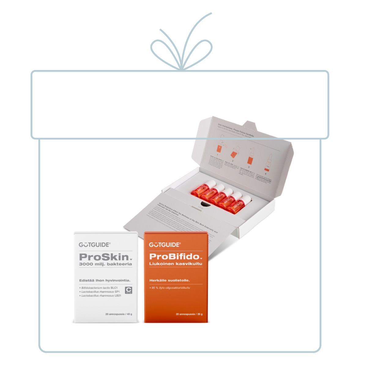 GutGuide®-lahjasetti iholle